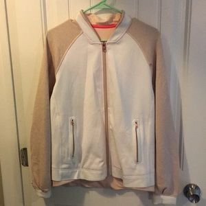 lulu SE* baseball bomber zip up